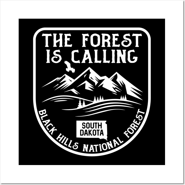 Black Hills National Forest South Dakota Wall Art by SouthDakotaGifts